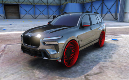 Debadged 2023 BMW X7 50i On Corleone Forged