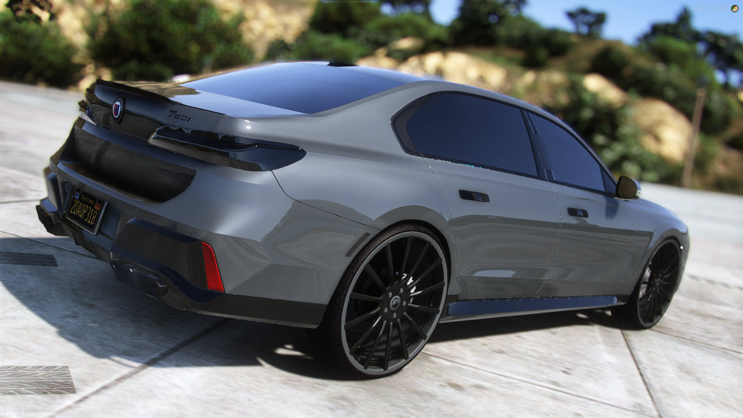 BMW Alpina 760i on Forgiato's