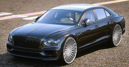Debadged 2022 Bentley Flying Spur on Forgi S3s [Animation Sunroof]