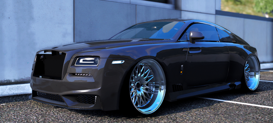 Debadged Rolls Royce Wraith